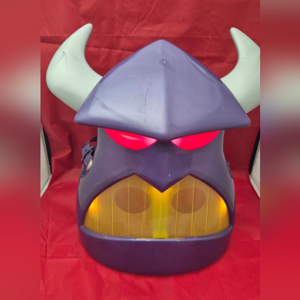 Disney Pixar Toy Story Emperor Zurg Light Up Talking Voice Changer Mask